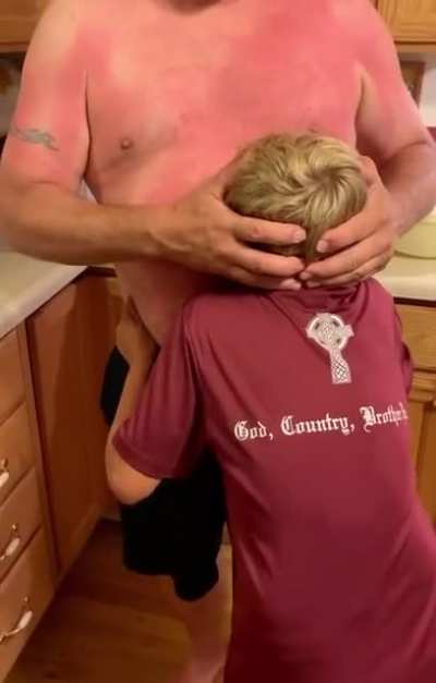 Come here, son