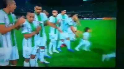 sense of humor from a team mate