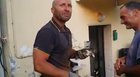 Italian firefighter saves small kitten and then cries his heart out ❤️
