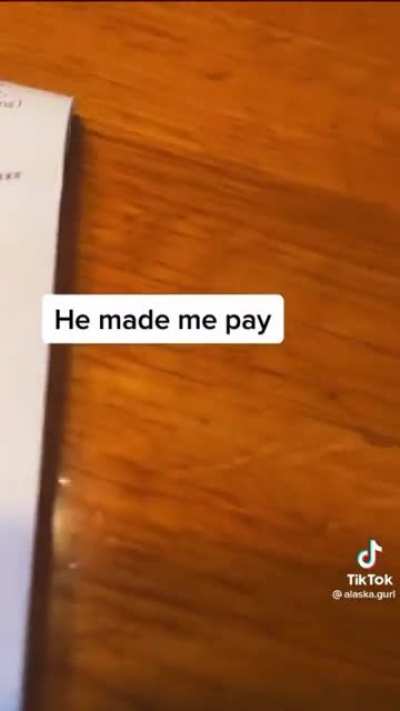 To get a free meal