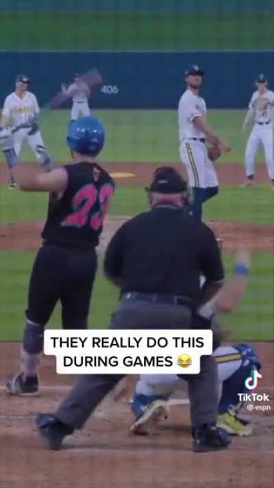 Baseball games are getting wild! ??