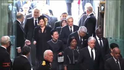 Hand shake ignored and slapped