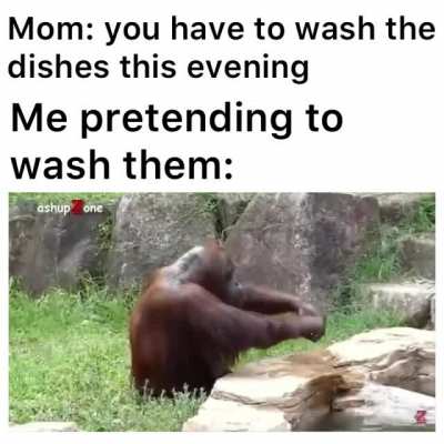 I’m helping you, mom.