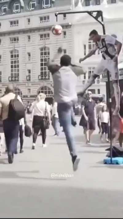 Acrobatics move: "Cristiano RonaldoJuventus FC Ronaldo"