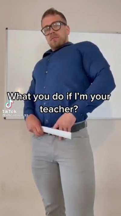 So what would you do??? I’d probably skip class as usual