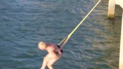 not using elastic rope
