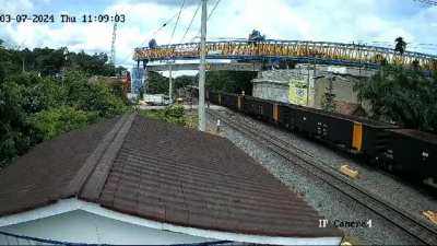 Collapsed Crane Girder Flyover Bantaian at Muara Enim, Province South Sumatera, Indonesia. 1 fatality, 8 injured (03/07/24)
