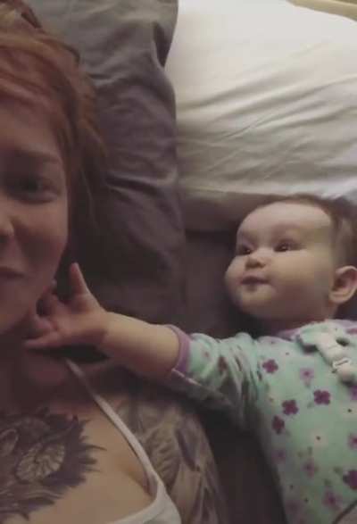 "Mommy look!"