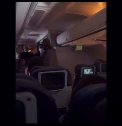 "Since I'm taking over this plane"