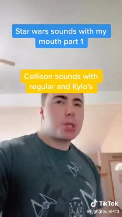 Turn on sound and listen to this lightsaber sounds