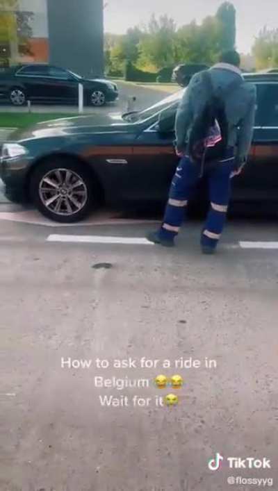 Car surfing