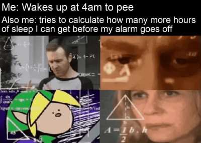 Starting off the morning with some maths