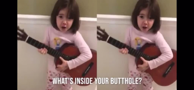 ?”I wonder what’s inside your butthole?”?