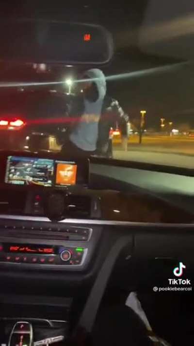 Man gets sturdy in McDonald’s parking lot