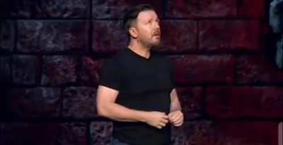 Gervais joke?