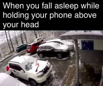 It breaks your face