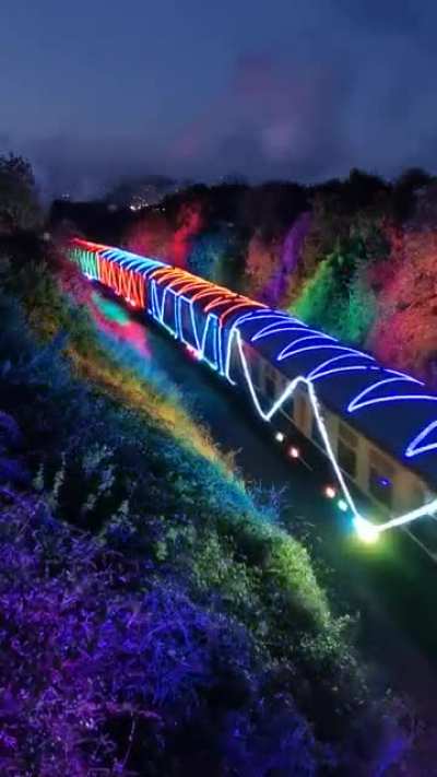 ? The Christmas Train of Lights in Paignton is something else! (Video: Scott Williams Photography)