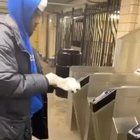 Taking the Subway in NY during a pandemic.