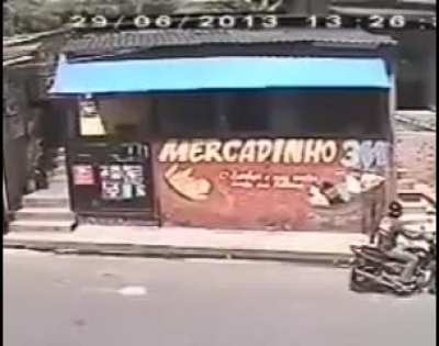...to rob a store.