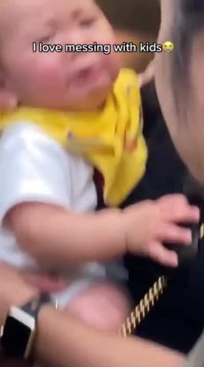 If you keep making that face it’s gonna get stuck!