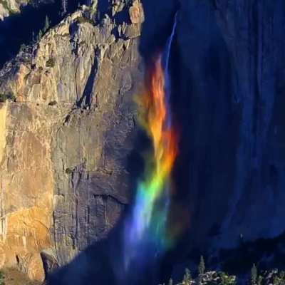 ? Rainbow Waterfall