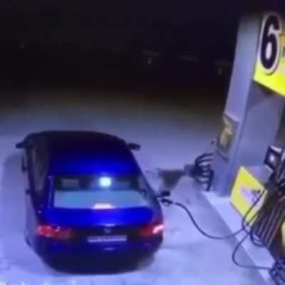 Maybe he stole the car