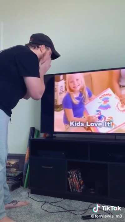 Definitely me when I was a kid