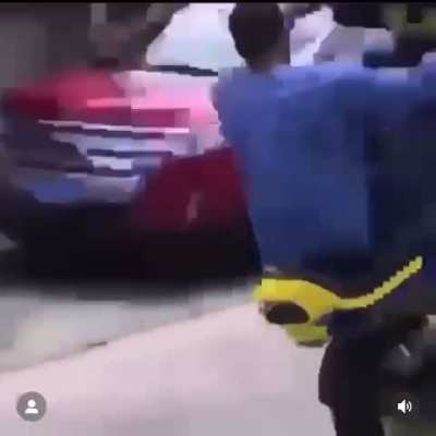 Probably don’t need to watch where you’re going xpost r/GIFtedIndividuals