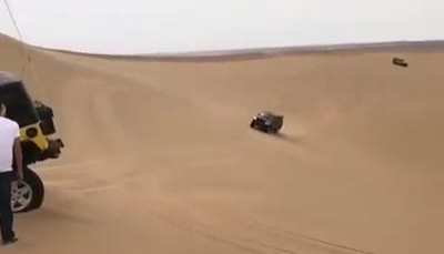 Idiots go offroad