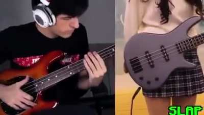 amazing guitar battle