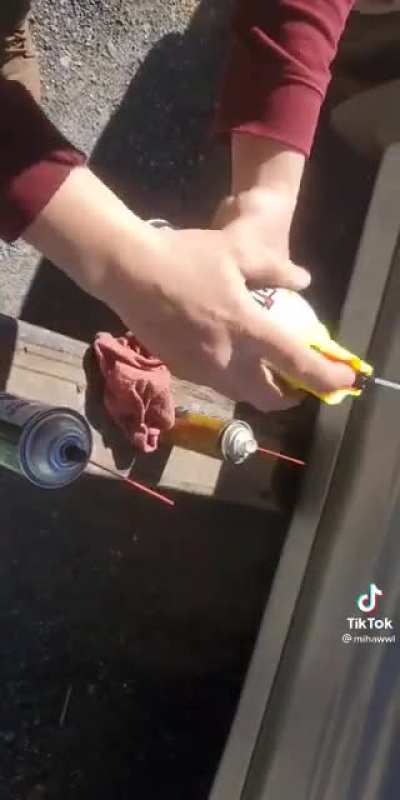 The secret trick is the PB Blaster.