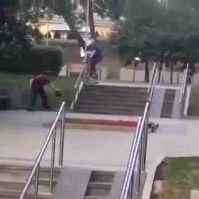 Helping a guy out.