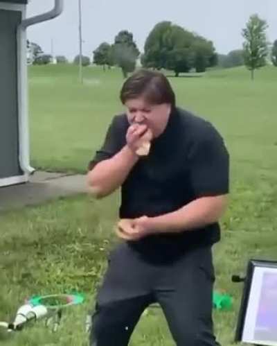 He is a man of focus, commitment and sheer fucking will....