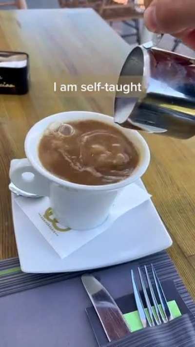 Excellent skills as a barista