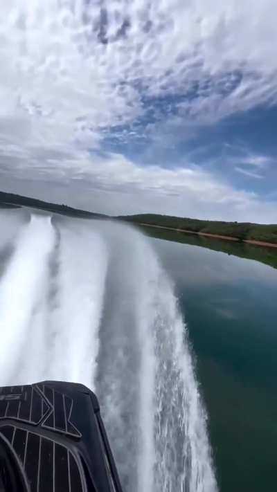 Jetski at 99km/h