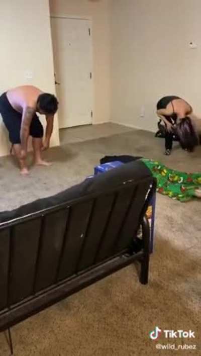 "Drunk me thought she could do a backflip"