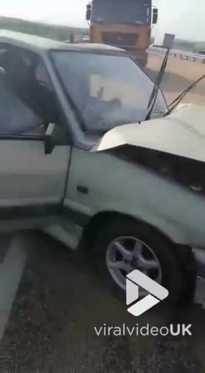 WCGW If grain from a truck falls on the freeway