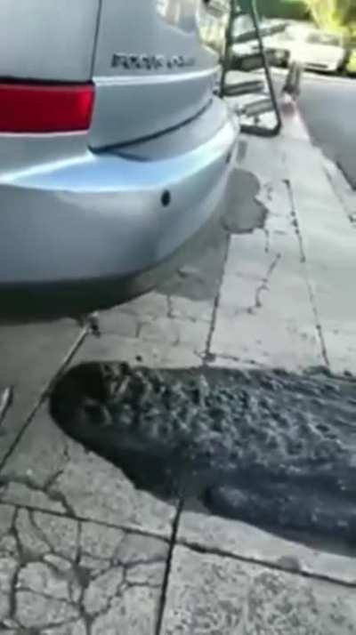I think there is something wrong with the exhaust.