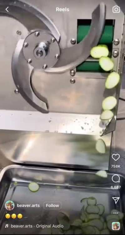 Thinly sliced ?