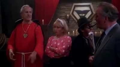 Vincent Price doesn't take kindly to disrespect, in the 1984 horror-film spoof "Bloodbath at the House of Death"