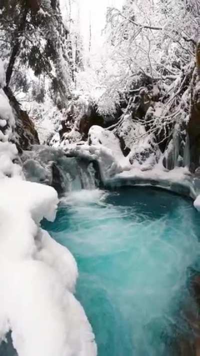 ? Clear Winter River Flows
