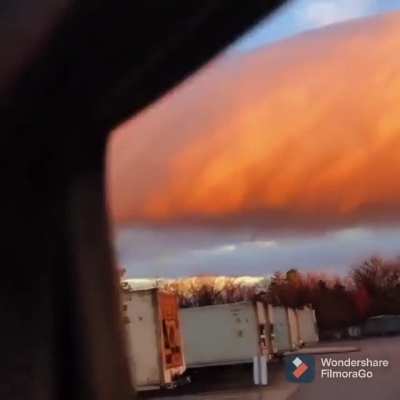Fire in the sky