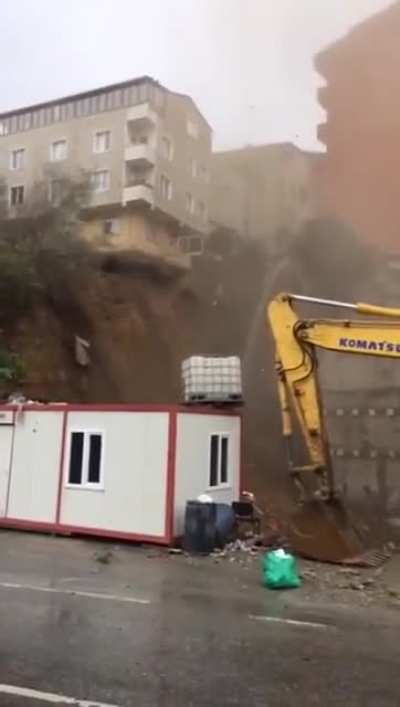 Concrete wall failure