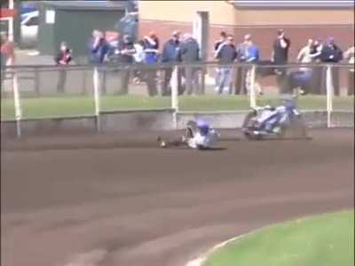 A ghost takeover the motorcycle ??