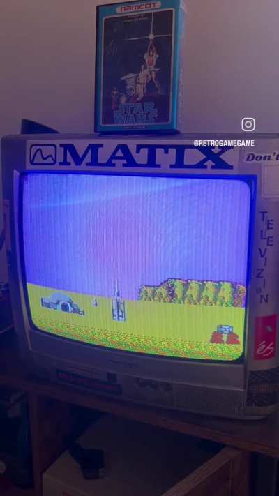 1987 Japanese only release of the video game Star Wars for the Nintendo Famicom