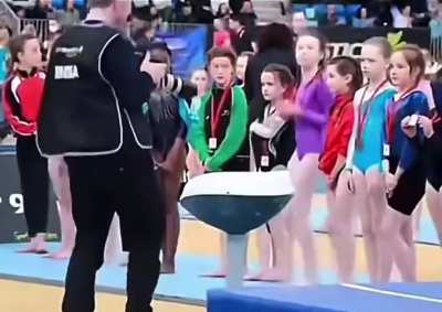 "Where is my medal?"