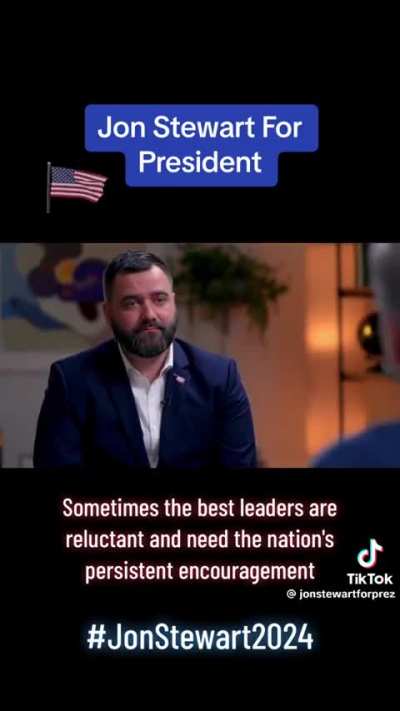 I'd vote for him.