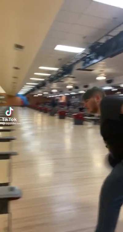 This guy bowls