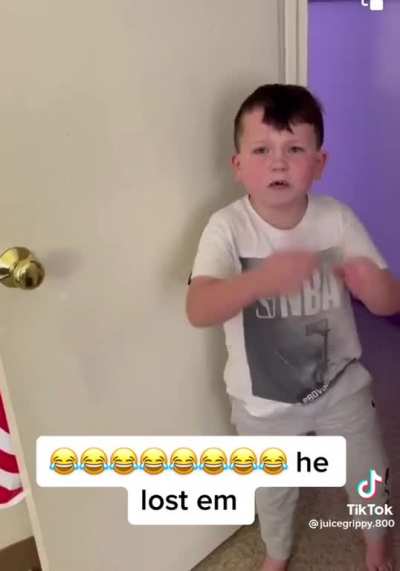 To see his round things!