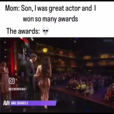 "That" Award goes to..
